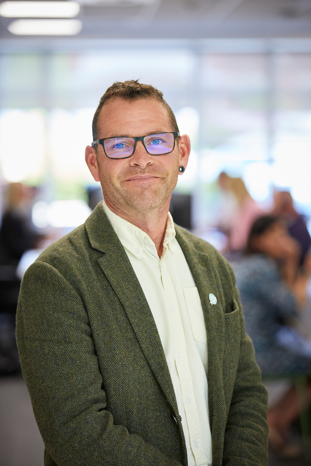 Portrait of the founder of Open Hand